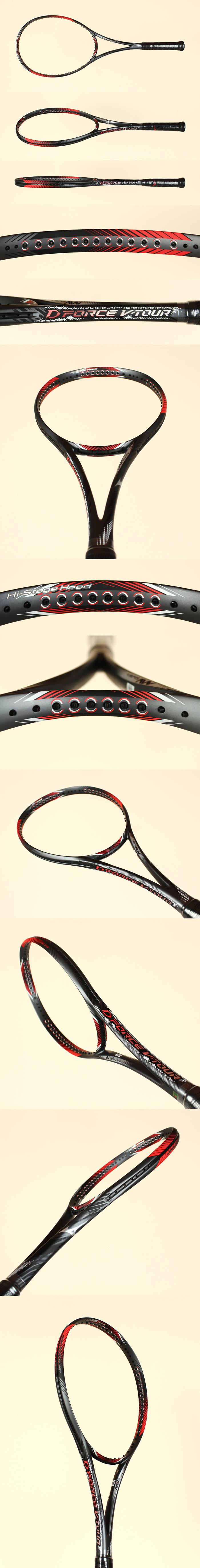Amazon | MIZUNO D FORCE V-TOUR 08:ブラック×レッド 0X